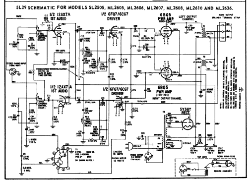 ML2607 Ch= 9L20 + 5L29 (5 L 29; Zenith Radio Corp.; (ID = 155931) Radio