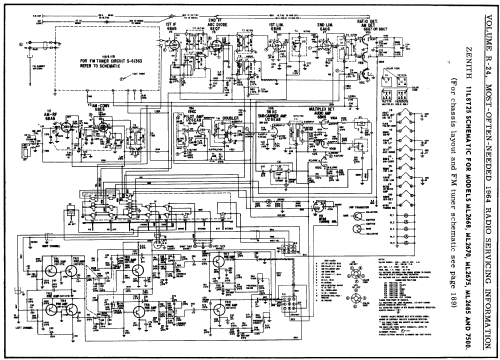 ML2670 Ch= 11L8T25; Zenith Radio Corp.; (ID = 155990) Radio