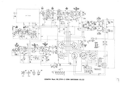 ML2784-3 Ch= 10L22; Zenith Radio Corp.; (ID = 2697673) Radio