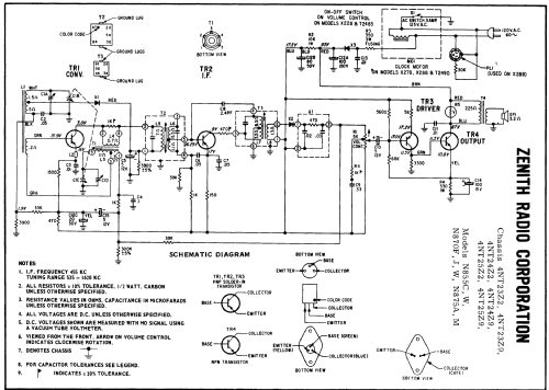 N870W Ch= 4NT24Z2; Zenith Radio Corp.; (ID = 157666) Radio