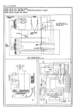 Power Supply ZE-12; Zenith Radio Corp.; (ID = 2982470) Power-S