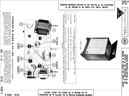 SF114E Ch= 5B27; Zenith Radio Corp.; (ID = 613954) R-Player