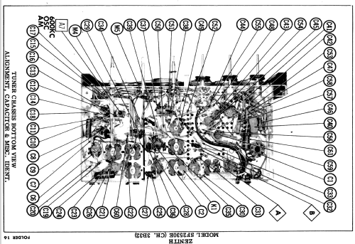 SF2530R Ch= 3B32 Ch= 9B26; Zenith Radio Corp.; (ID = 570866) Radio