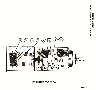 T1816B The Cambridge Ch= 16T20; Zenith Radio Corp.; (ID = 2648331) Television