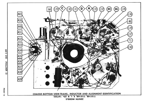 T1816B The Cambridge Ch= 16T20; Zenith Radio Corp.; (ID = 2648332) Television