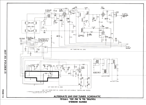 T2670E Ch= 19T23; Zenith Radio Corp.; (ID = 2689563) Television