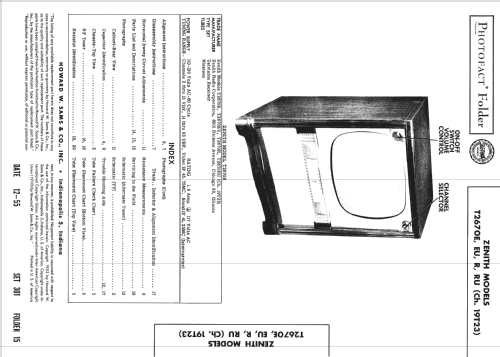 T2670E Ch= 19T23; Zenith Radio Corp.; (ID = 2689579) Television