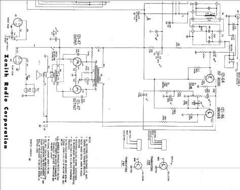 Trans-Oceanic Royal 1000 Ch= 9HT40Z2; Zenith Radio Corp.; (ID = 208752) Radio