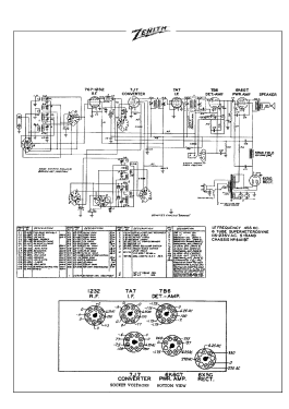 Unknown Ch= 6A11BT; Zenith Radio Corp.; (ID = 2844730) Radio