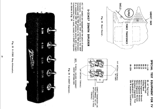 X2229R Ch= 19X21; Zenith Radio Corp.; (ID = 2192776) Television