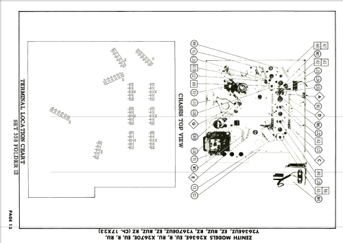 X2670R Ch= 17X23; Zenith Radio Corp.; (ID = 2002939) Television