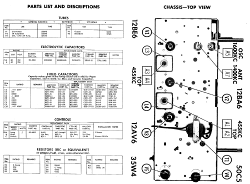 XD50C Ch= 5D12; Zenith Radio Corp.; (ID = 505162) Radio