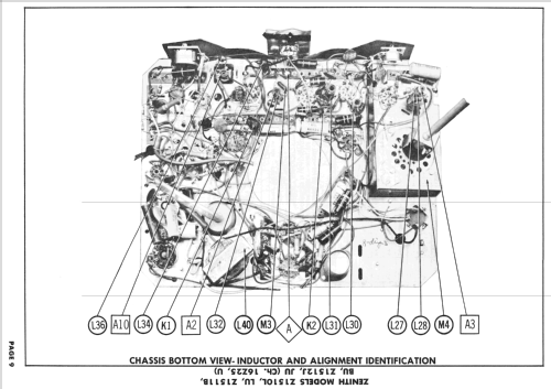 Z1512J Ch= 16Z25; Zenith Radio Corp.; (ID = 2419105) Television