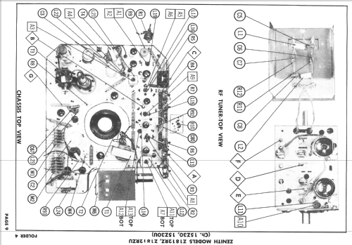 Z1812RZ Ch= 15Z30; Zenith Radio Corp.; (ID = 2474892) Fernseh-E