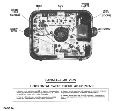 Z1812RZ Ch= 15Z30; Zenith Radio Corp.; (ID = 2474893) Fernseh-E