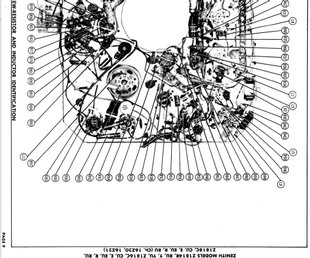 Z1814R Ch= 16Z20; Zenith Radio Corp.; (ID = 1729250) Television