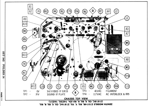 Z1816E Ch= 16Z21; Zenith Radio Corp.; (ID = 1729682) Television