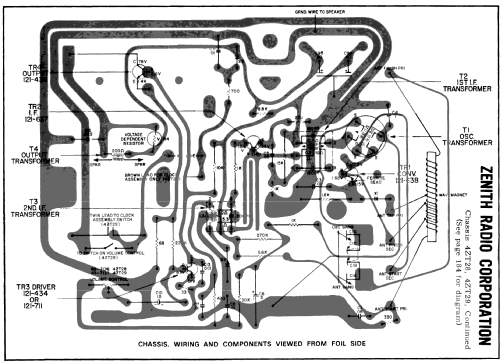 Z212 Ch= 4ZT29; Zenith Radio Corp.; (ID = 157912) Radio