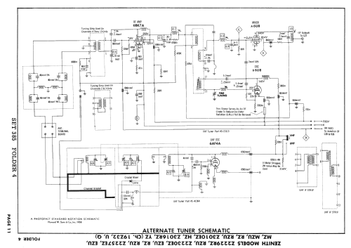 Z2229RZU Ch= 19Z32U; Zenith Radio Corp.; (ID = 2510256) Television