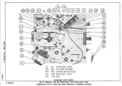 Z2359EZ Ch= 22Z30; Zenith Radio Corp.; (ID = 2497361) Television