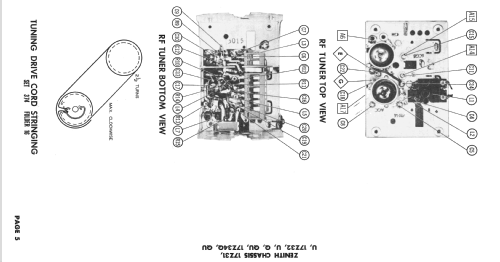 Z3008EZU Ch= 17Z34QU; Zenith Radio Corp.; (ID = 2451791) Television