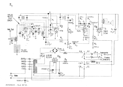 RP50; Zenitron; Torino (ID = 181806) Radio