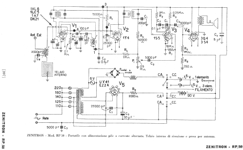 RP50; Zenitron; Torino (ID = 267640) Radio