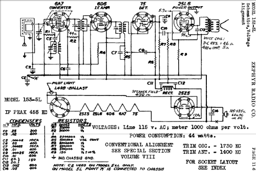 153-5L ; Zephyr Radio Co.; (ID = 487194) Radio