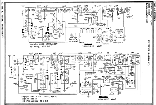 20X7 ; Zephyr Radio Co.; (ID = 1188211) Radio