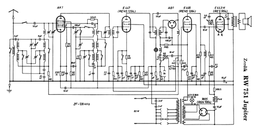 Jupiter RW751; Zerdik; Wien (ID = 280487) Radio