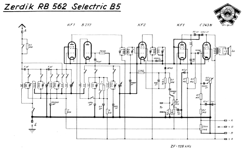 Selectric B5 RB562; Zerdik; Wien (ID = 2030997) Radio