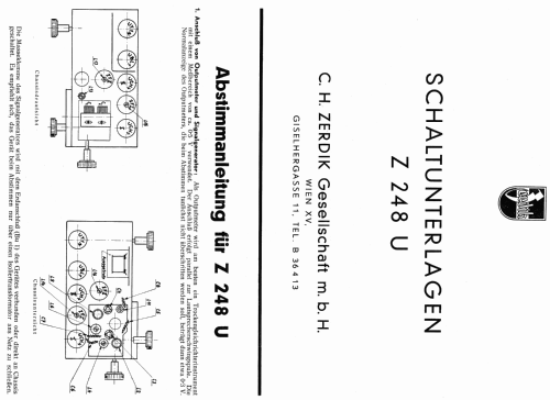 Z248U; Zerdik; Wien (ID = 1082184) Radio