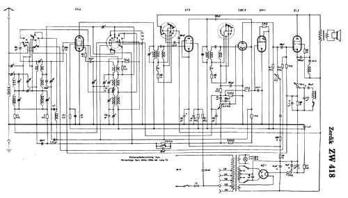 Selectric ZW418; Zerdik; Wien (ID = 280210) Radio