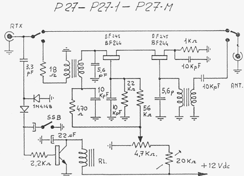 Preamplifier P27-1; Zetagi S.p.A.; (ID = 1905651) Ampl. RF