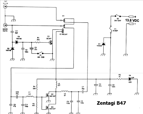 Solid State Linear Amplifier B47; Zetagi S.p.A.; (ID = 1156809) Cittadina