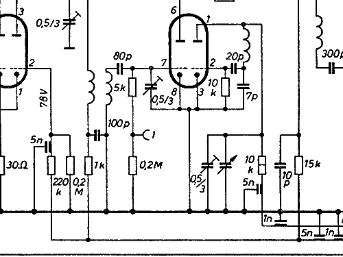 Kanalwähler - Ausführung II 269-001 Converter Grundig Radio-