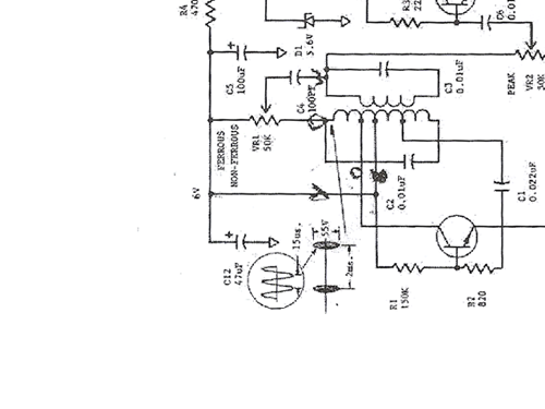 Metal Detector Wiring Diagram