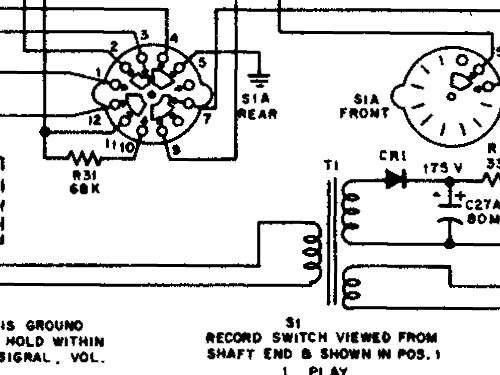 1-YC-11 Ch= RS-196 + TCT-3A R-Player RCA RCA Victor Co.