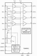 Tda8947j схема подключения звукового усилителя