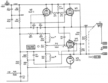 6L6G, Tube 6L6G; Röhre 6L6G ID2982, Beam Power Tube