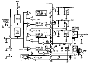 Ba6121 схема включения