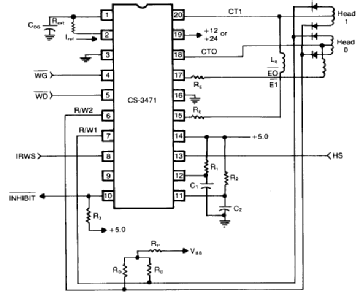 CS 3471, Tube CS3471; Röhre CS 3471 ID69424, IC - Integrated ...