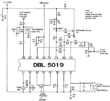 Схема включения dbl1009