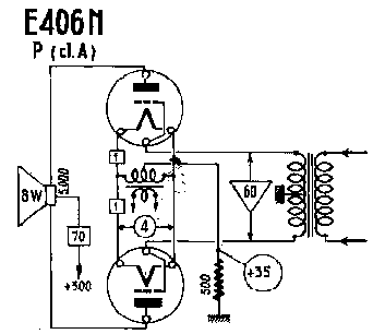 E 406N, Tube E406N; Röhre E 406N ID15804, Triode, vacuum | Radiomuseum.org