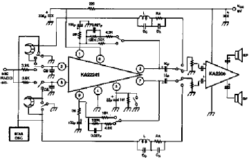 Микросхема ka22241 схема включения