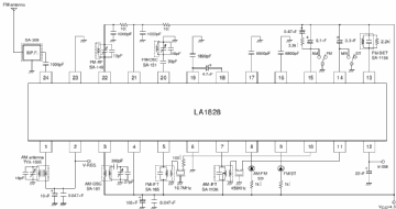 La1828 приемник схема