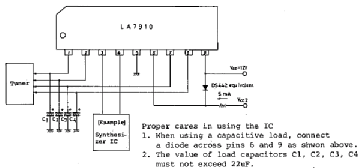 La7910 схема усилителя