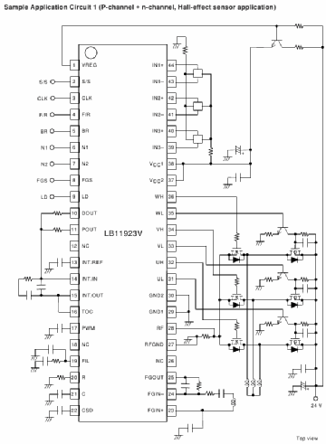 Lb11923 схема подключения