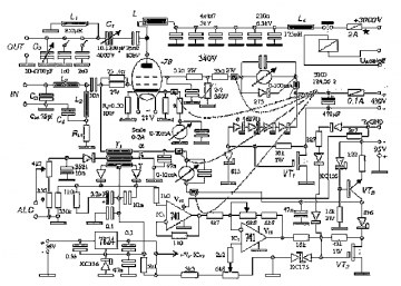 Схема кв усилителя на гу 74б