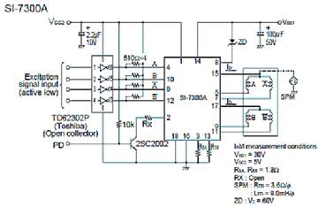 Si 7300a схема включения